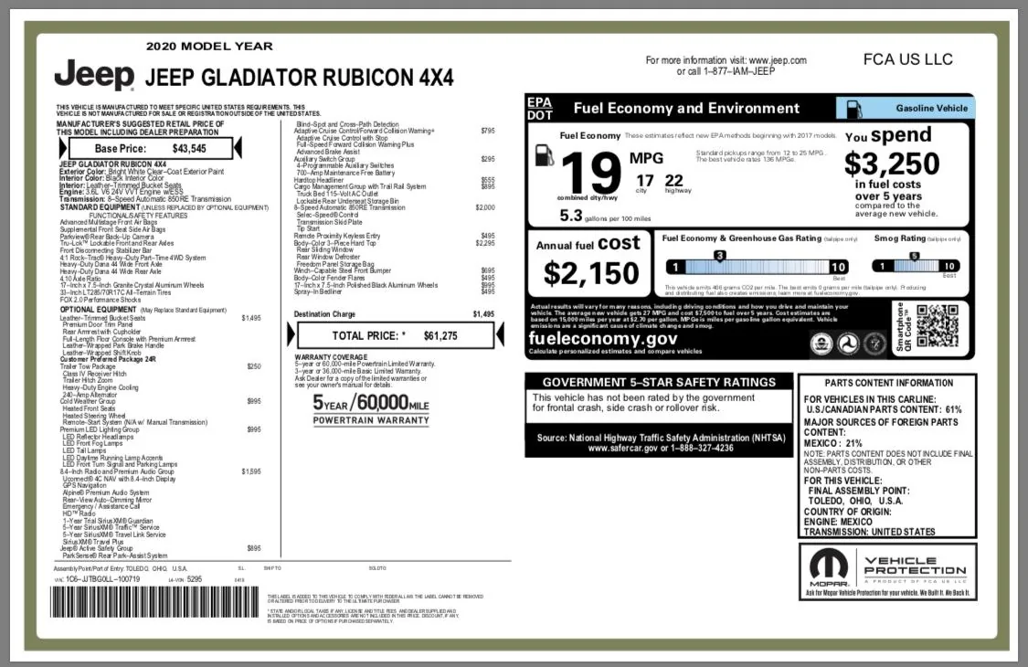 Jeep Gladiator Dealers to avoid - Charging over MSRP 6314B927-094A-4B63-AD5C-A0E424E074EE