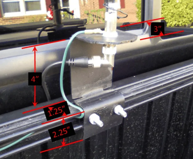 Jeep Gladiator Where will you attach a CB antenna? CB1