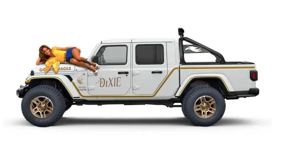 Jeep Gladiator 'Retro' Graphics Option? GladiatorRetroWhiteGoldenDixi