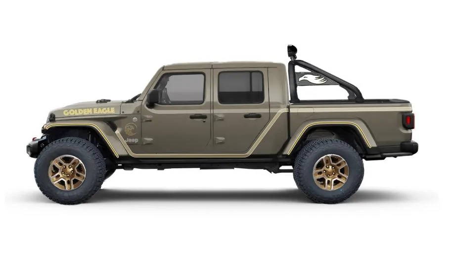 Jeep Gladiator 'Retro' Graphics Option? GladiatorRetroGatorGolden