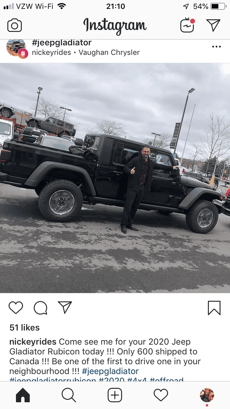 Jeep Gladiator Jeep Canada sucks! 8CA945A7-C2F1-4C4B-80AF-E05C34D8B316