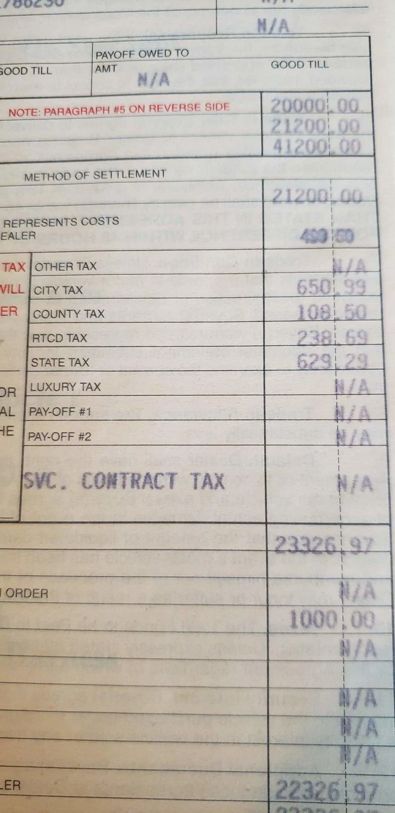 Jeep Gladiator Out of state taxes and registration 20190502_191638