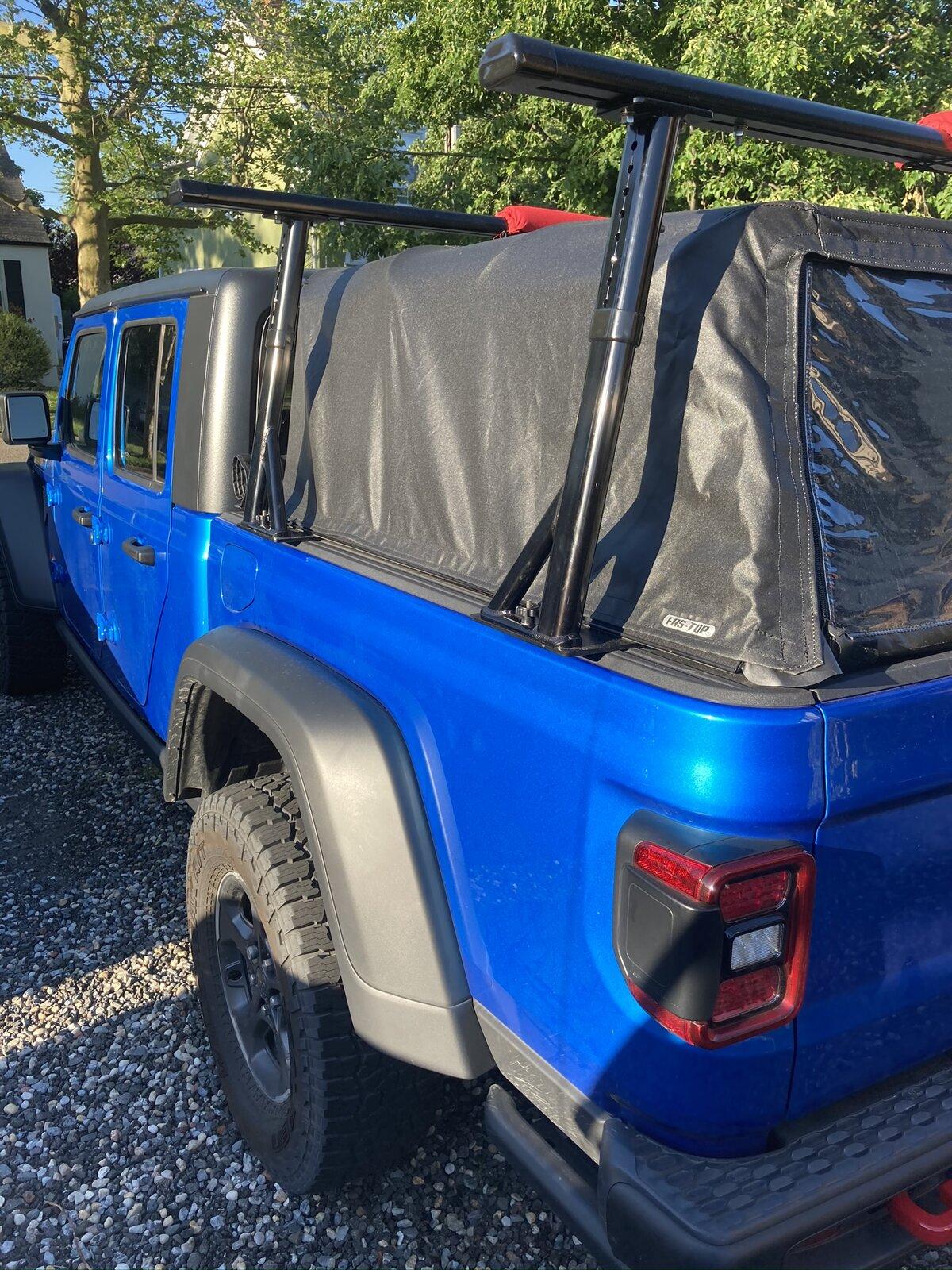 Jeep Gladiator Bed Rack with Fas-Top Tonneau/Topper IMG_0097.JPEG