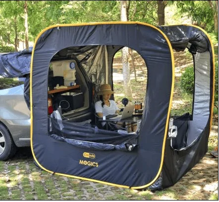 Jeep Gladiator Winter shelter while skiing 1607621637059