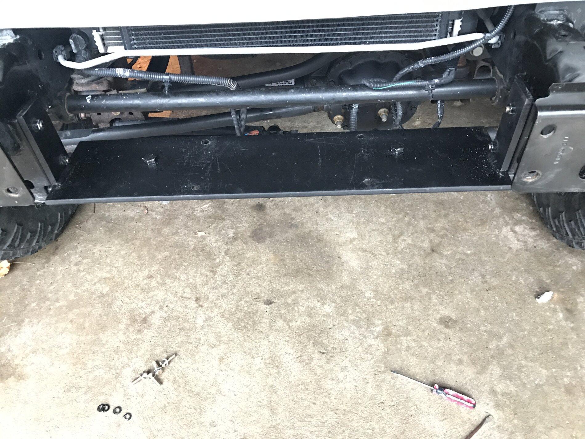 Jeep Gladiator Anyone with a Sport or Sport S mount a winch to the stock bumper? IMG_0152.JPG