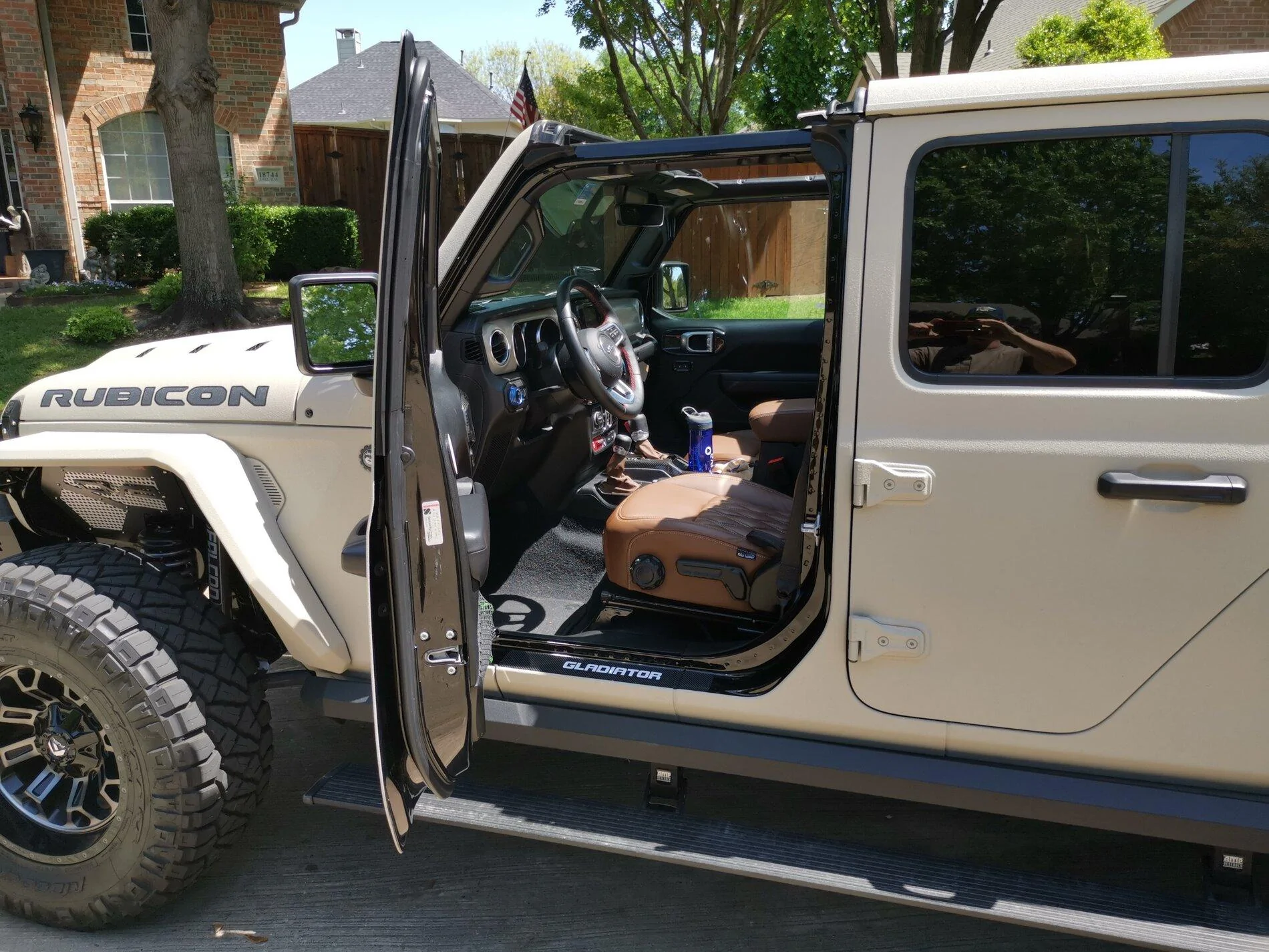 Jeep Gladiator Leather Interior Project IMG_20200408_134315
