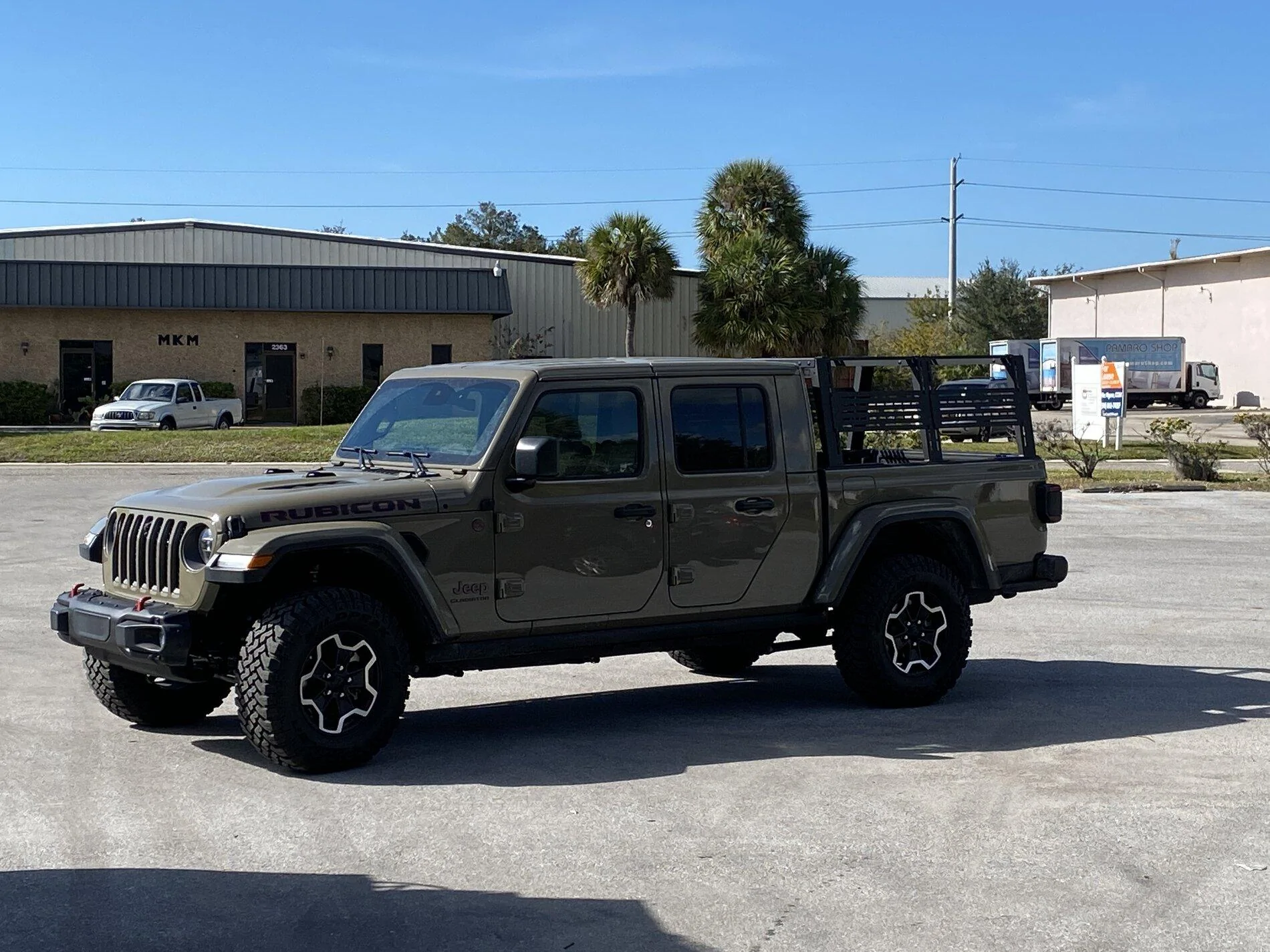 Jeep Gladiator Gator Green Rocklander Build IMG_0119