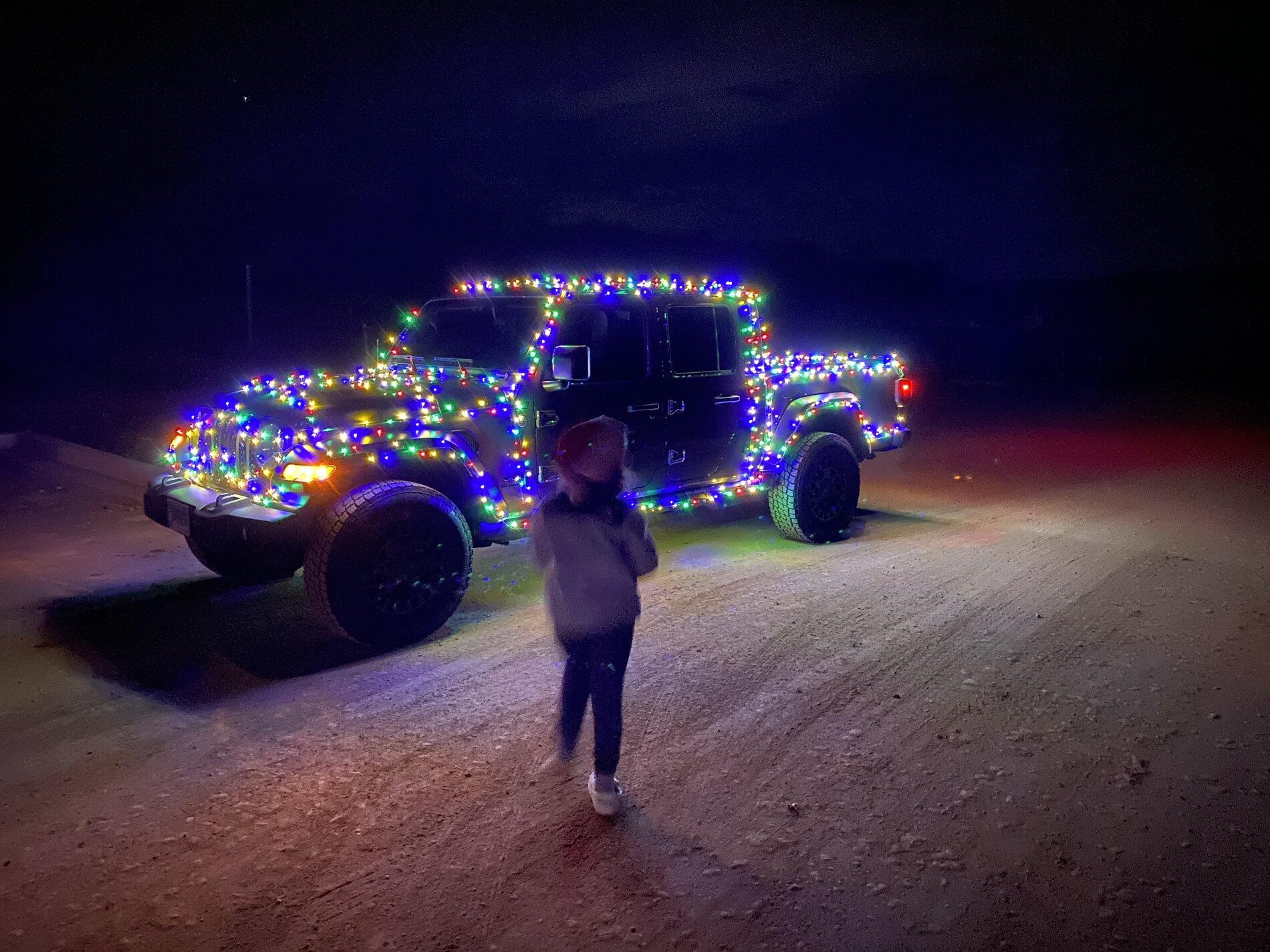 Jeep Gladiator We were in our first Christmas Holiday “parade” CCD93211-86DF-45F2-B5F7-4A563B31EDDA