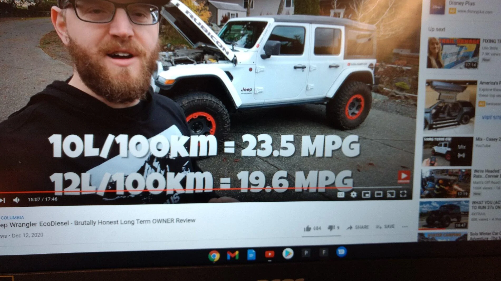 Jeep Gladiator Nice honest review on EcoDiesel IMG_20201213_185050086