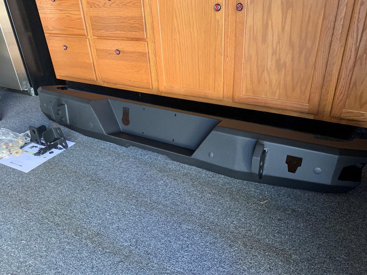 Jeep Gladiator New Rugged Ridge HD Rear Bumper, Never Installed or Fit - $350 IMG_2227