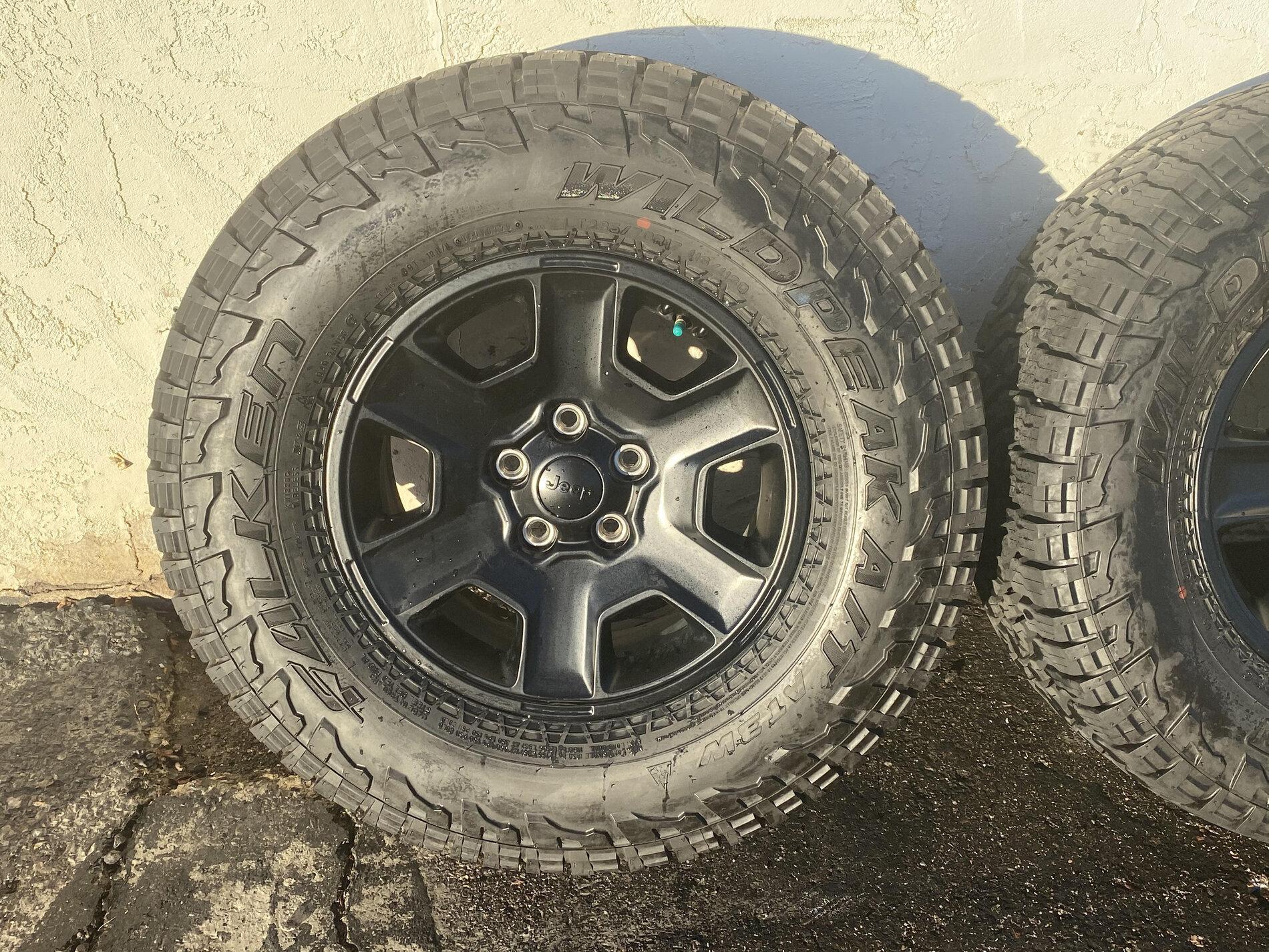 Jeep Gladiator Mojave Wheel/Tire Take Offs unnamed