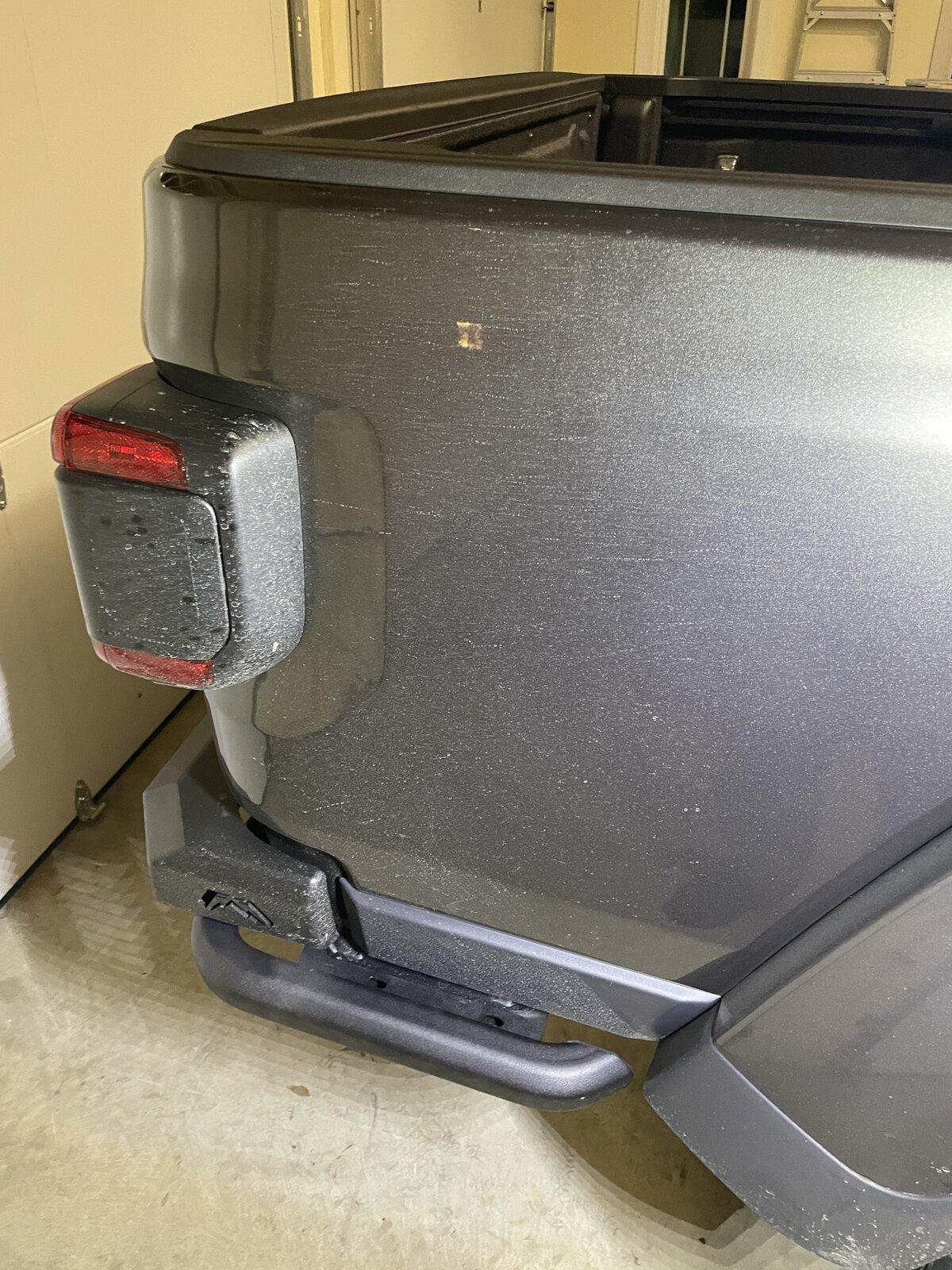Jeep Gladiator Re-adding the OEM Rubicon rear rock sliders after a Fab Fours bumper install IMG_1278.JPG
