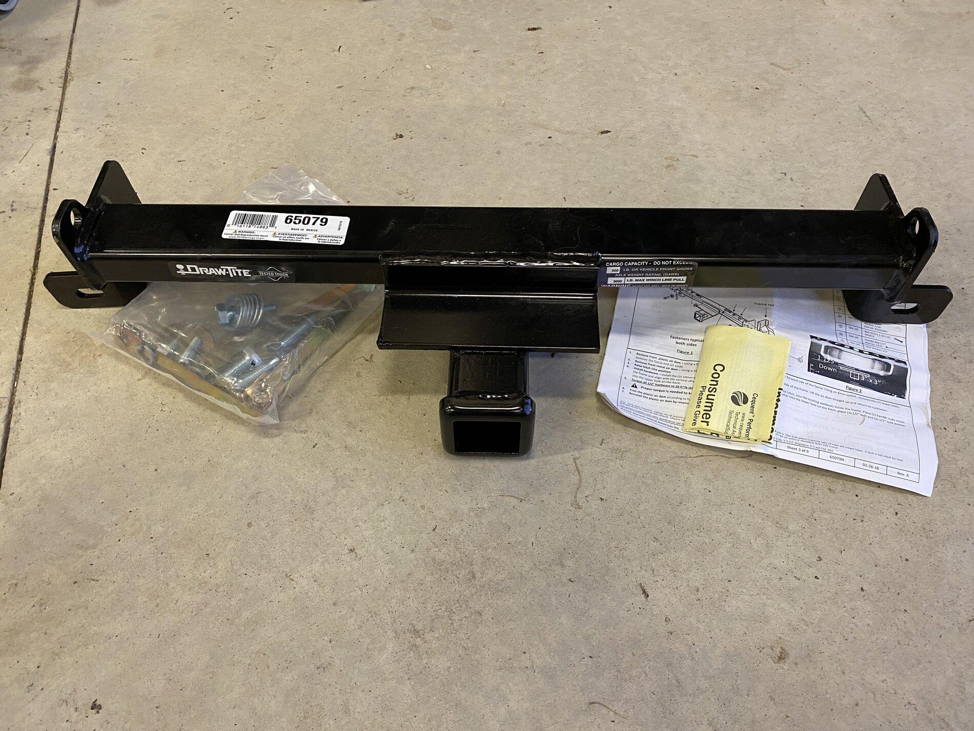 Jeep Gladiator New Draw Tite 65079 Front Mount Receiver 7D165900-9629-41EA-B238-40750BDD29F9
