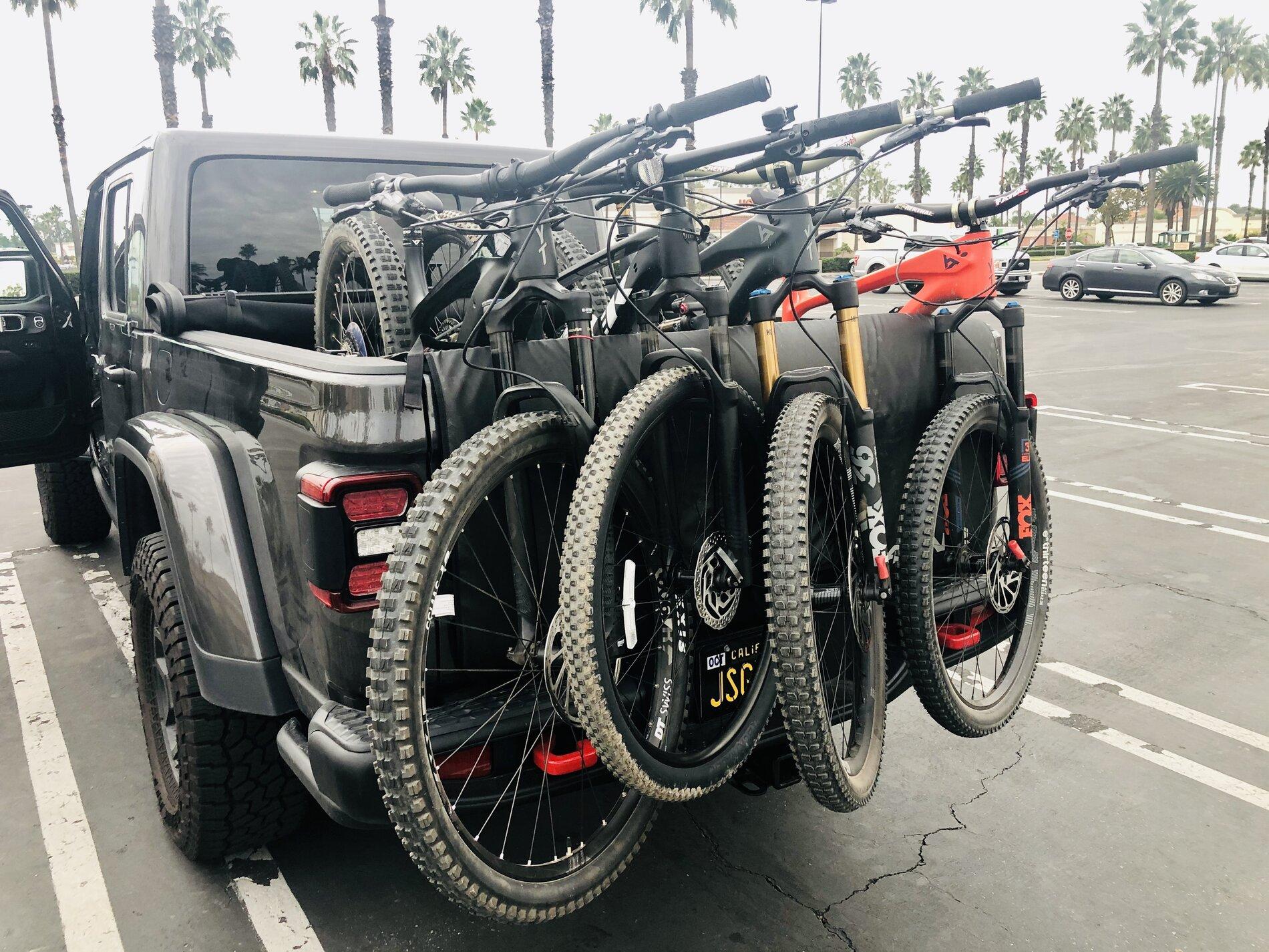 Jeep Gladiator Mountain Bikes - How are you guys carrying them?? B88EBD81-FF73-43C3-8917-AA2F4CF99BBC