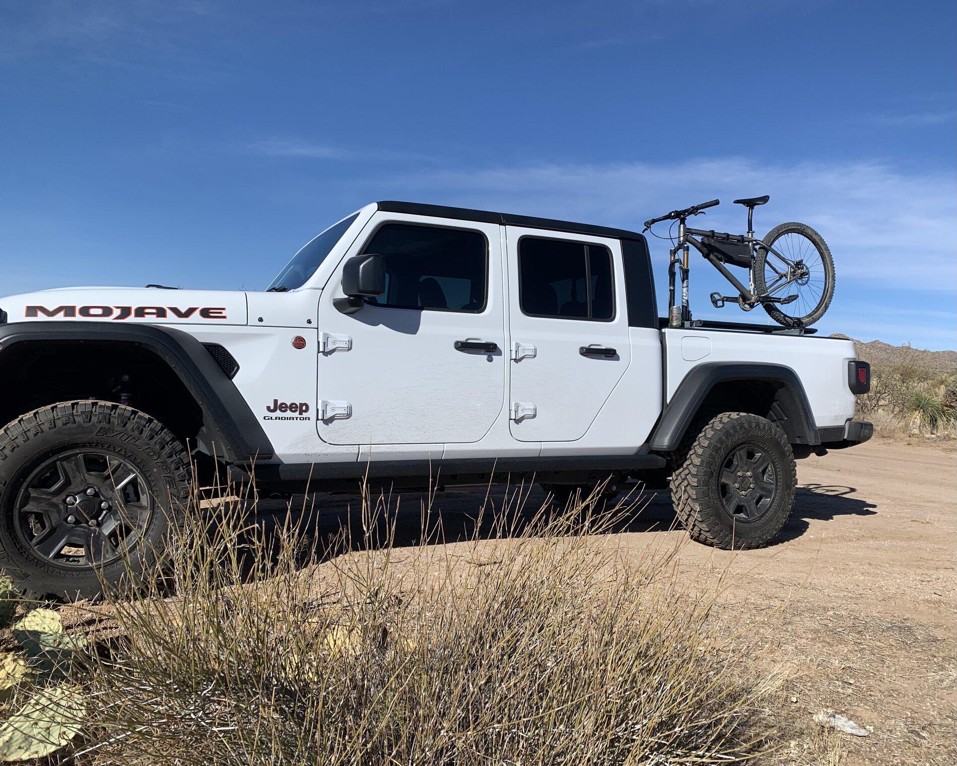 Jeep Gladiator Mountain Bikes - How are you guys carrying them?? 7C970465-7213-478B-97E6-D46EE0756A24