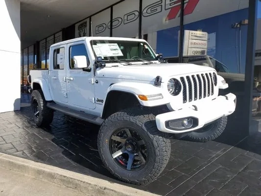 Jeep Gladiator High Altitude's with bigger rubber on stock wheels 2