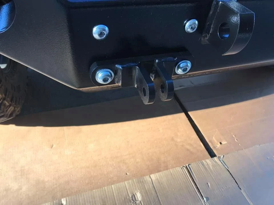 Jeep Gladiator Rockhard full width  bumper install imogene bumper 3
