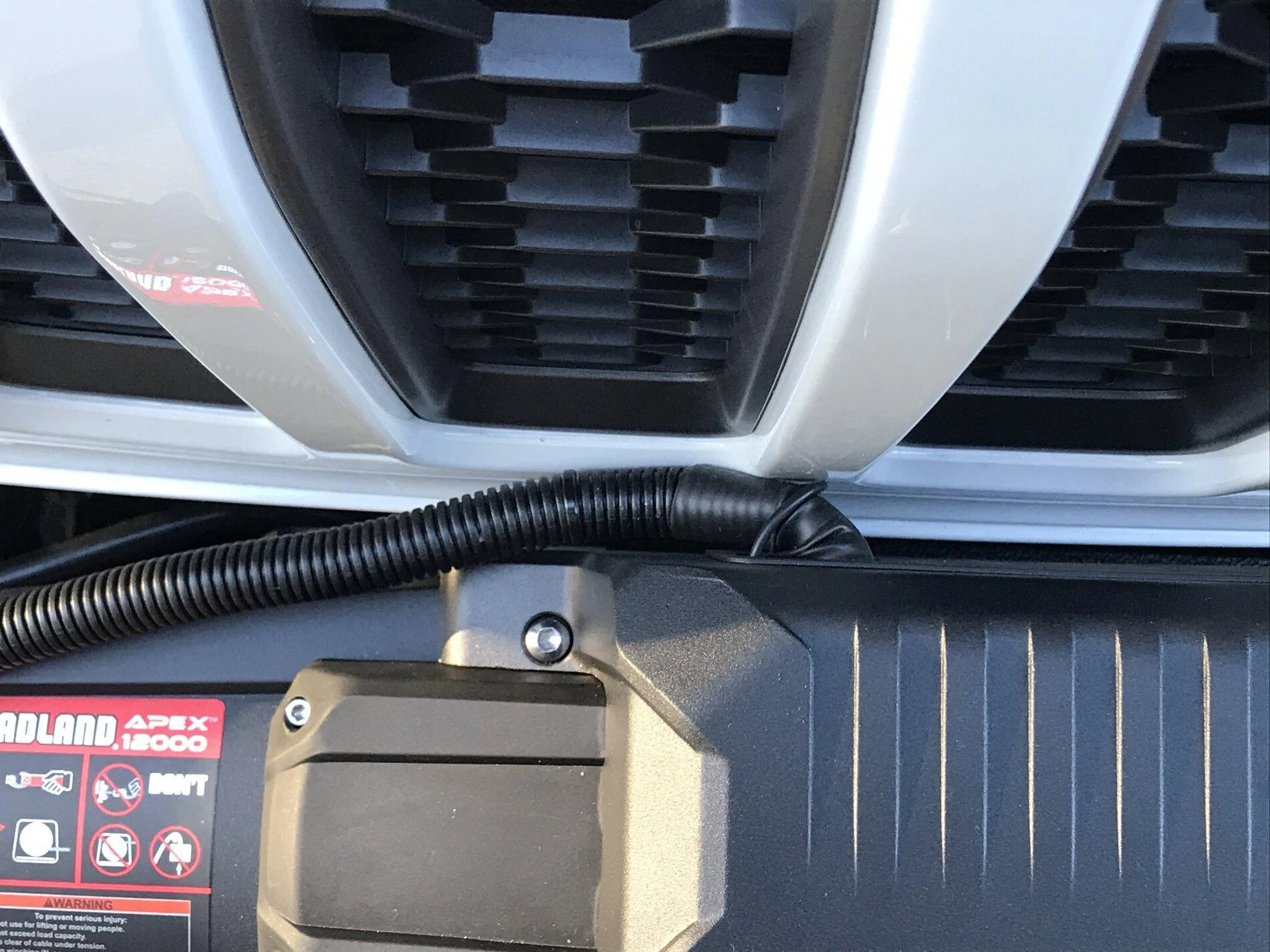 Jeep Gladiator Rockhard full width  bumper install IMG_0753