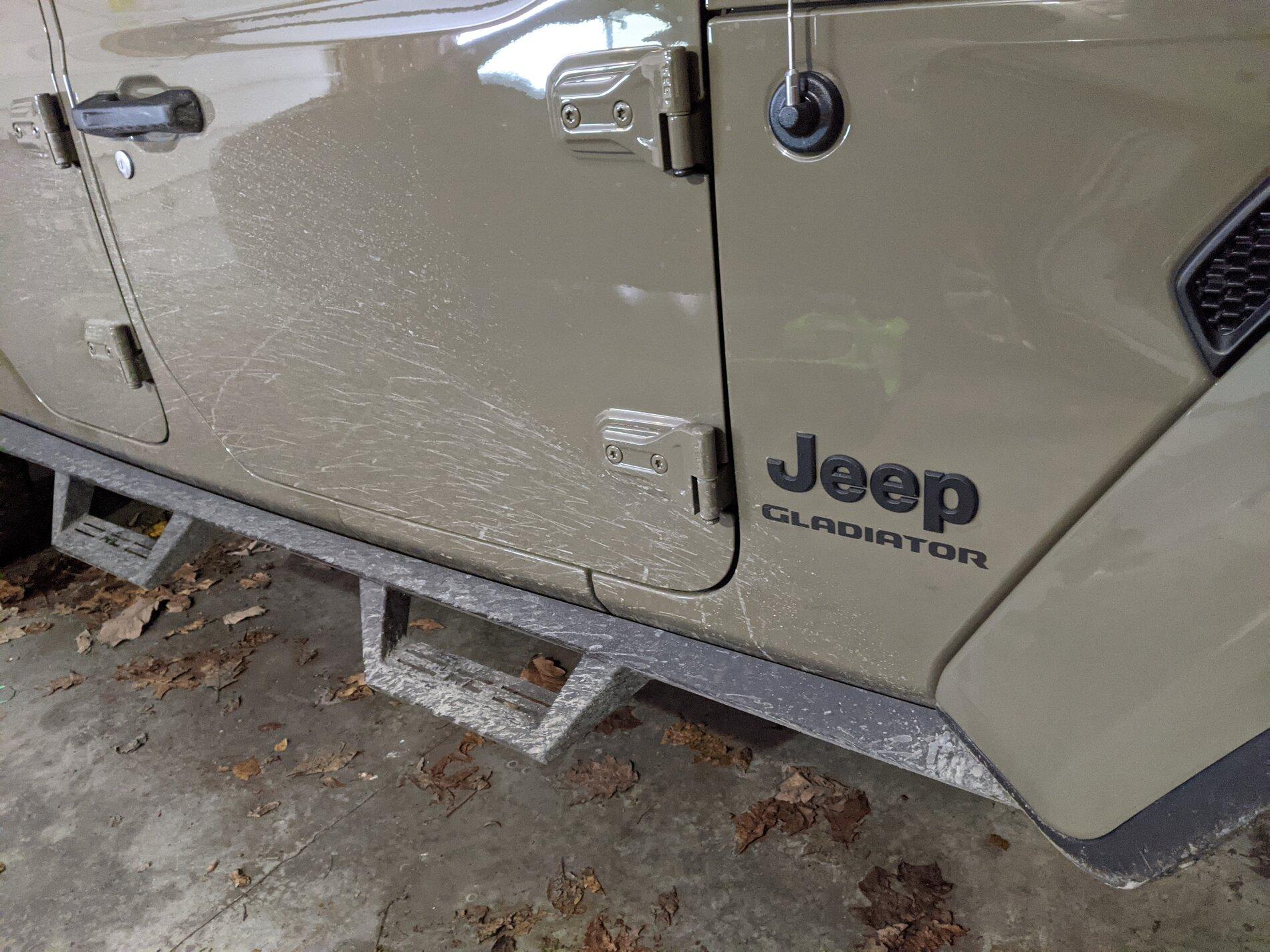 Jeep Gladiator Would Larger Mud Flaps Fix This? PXL_20201220_154704595