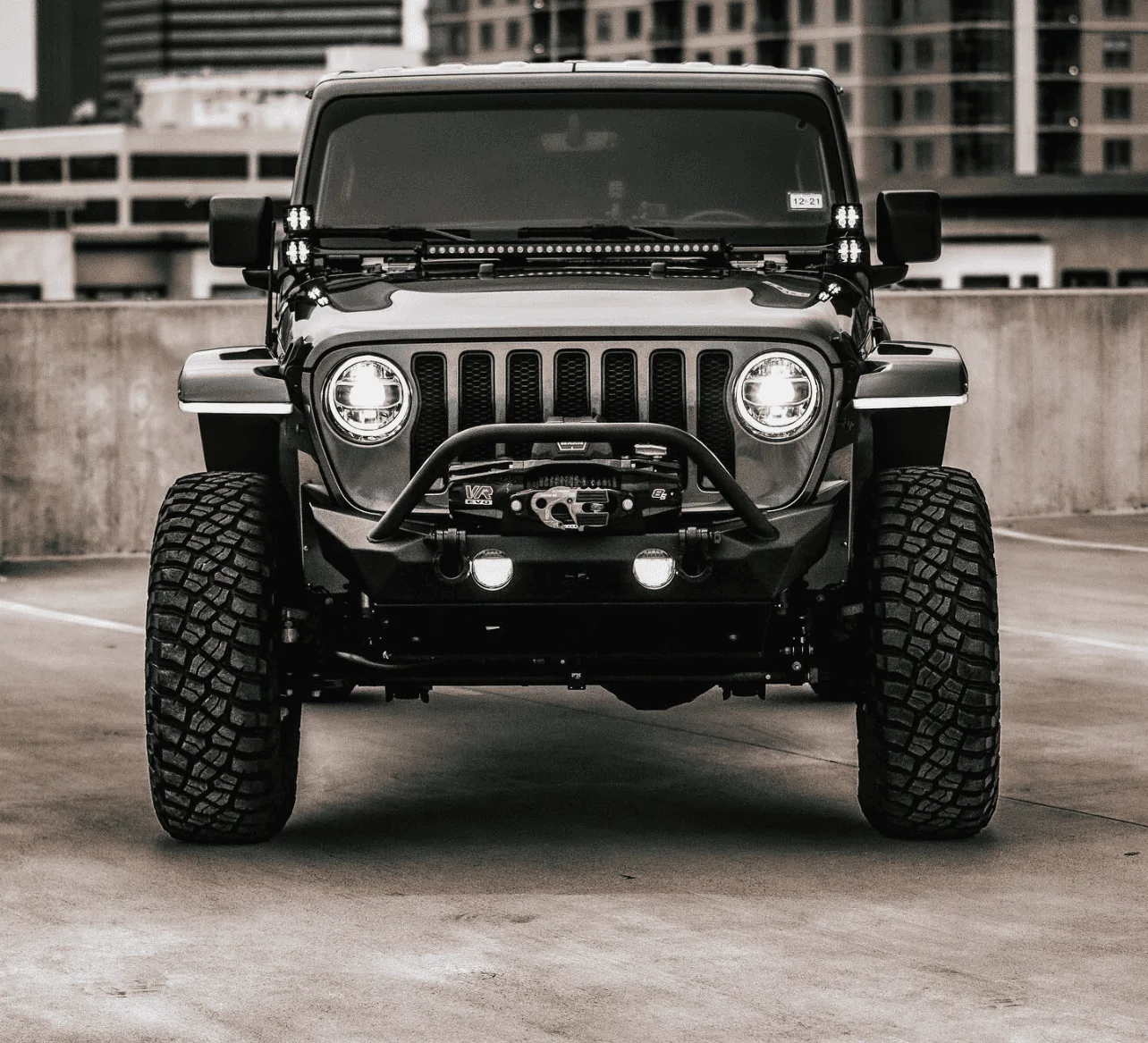 Jeep Gladiator Any suggestions on a front bumper that will fit the stock LEDs? 1608562601044