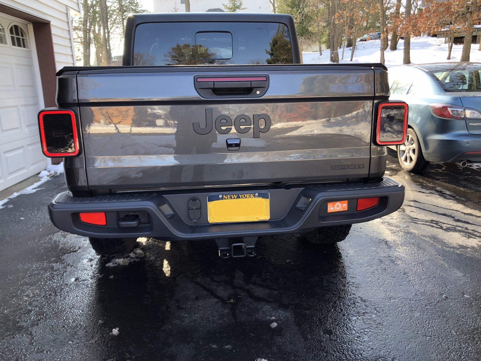Jeep Gladiator Aftermarket LED taillights FDA48BB9-A4ED-4666-9A3F-A7BBA60CF4E0