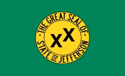 Jeep Gladiator We don't have the capacity to follow California's dreams....... 250px-Jefferson_state_flag.svg