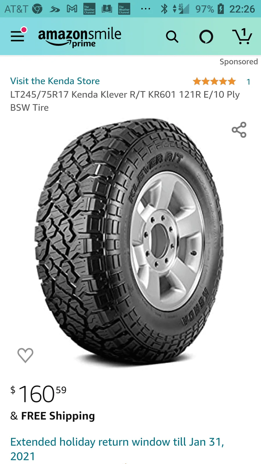 Jeep Gladiator Tires for Gladiator Sport Screenshot_20201222-222610