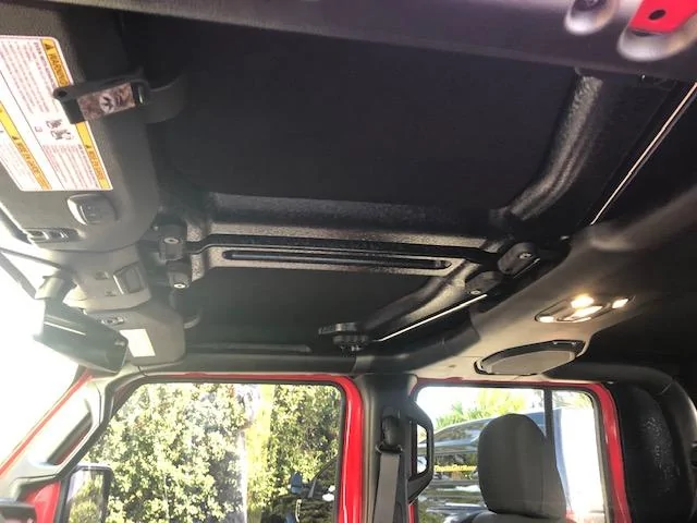 Jeep Gladiator Painting the Inside of the freedom top, and touch up of outside IMG_8004