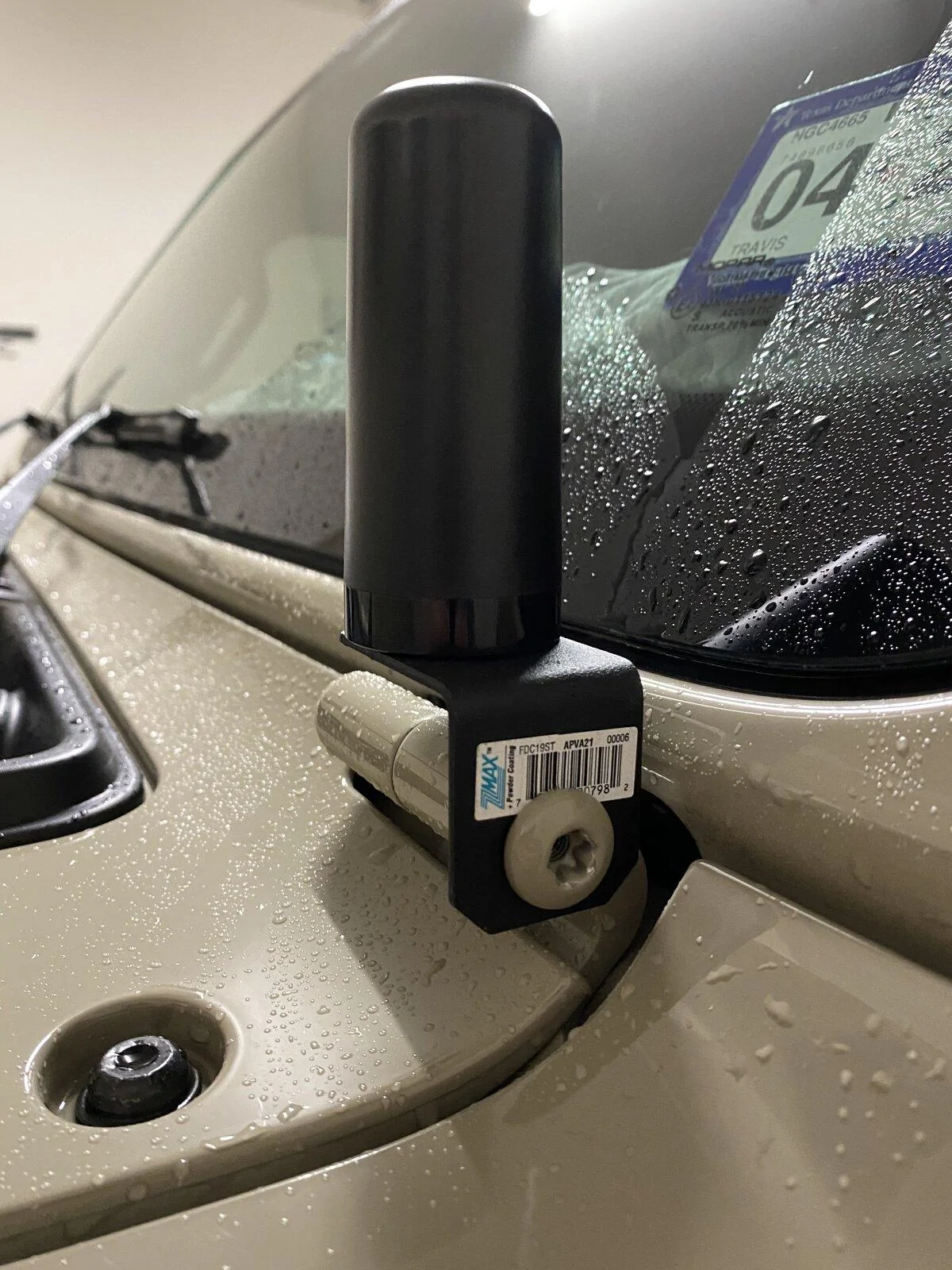 Jeep Gladiator Mounting GMRS antenna E209F045-966D-4EE4-B679-CA0B45776A00