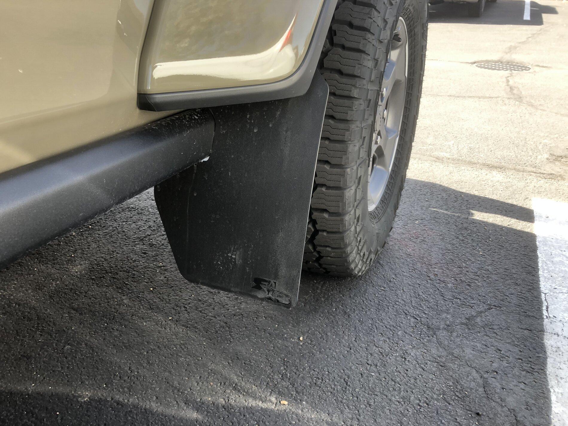Jeep Gladiator Preventing Tire Spray? 5D5E7721-208C-44D5-8C5C-F6DEA06BC940