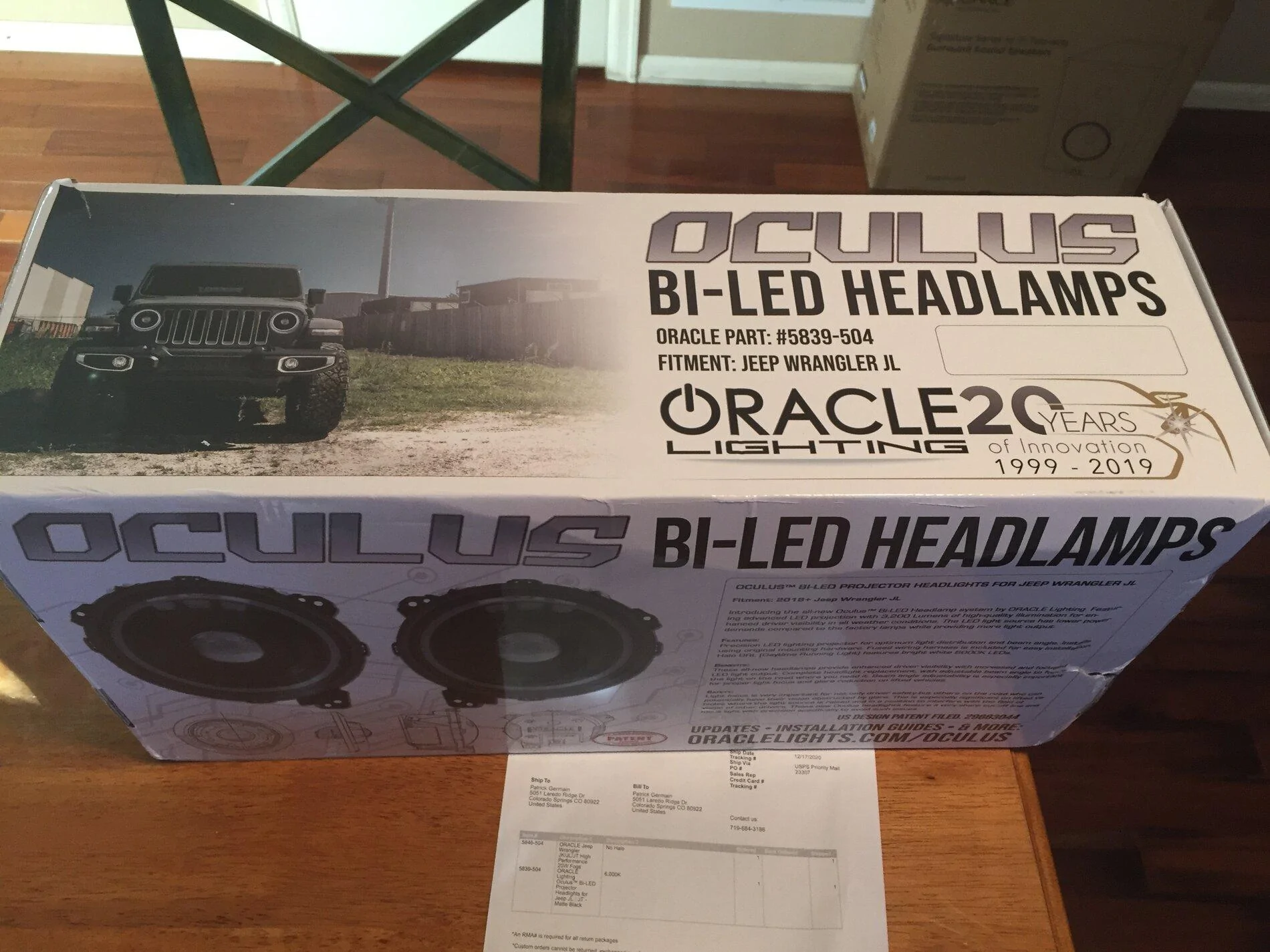 Jeep Gladiator Writeup for Oracle LED Headlight Install 006