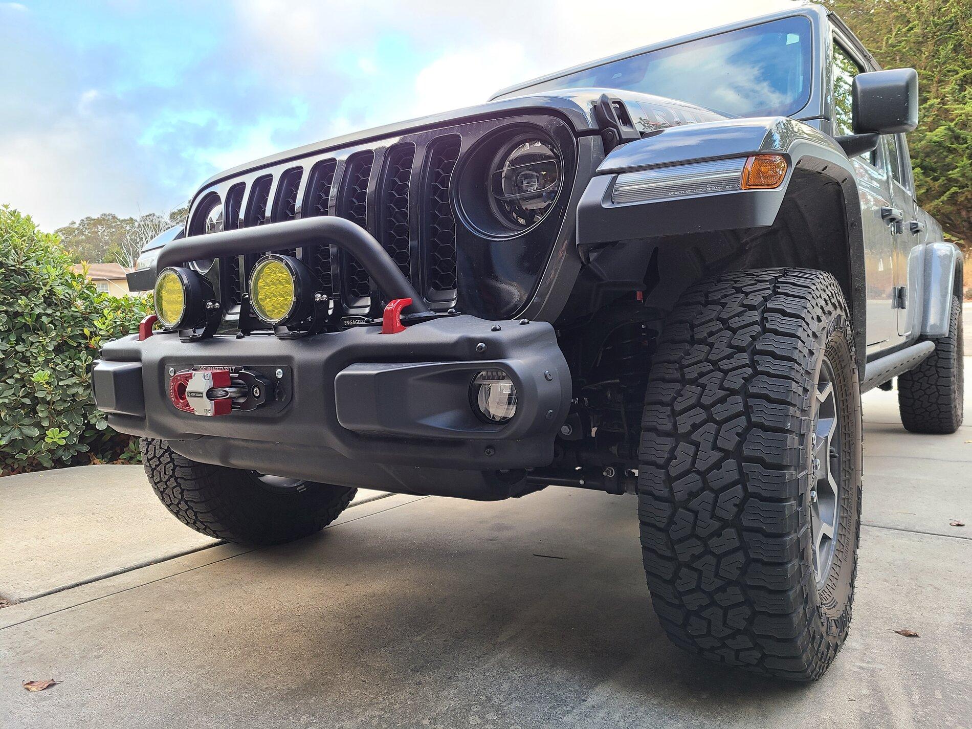 Jeep Gladiator Weekend project 95% done 20201227_160428