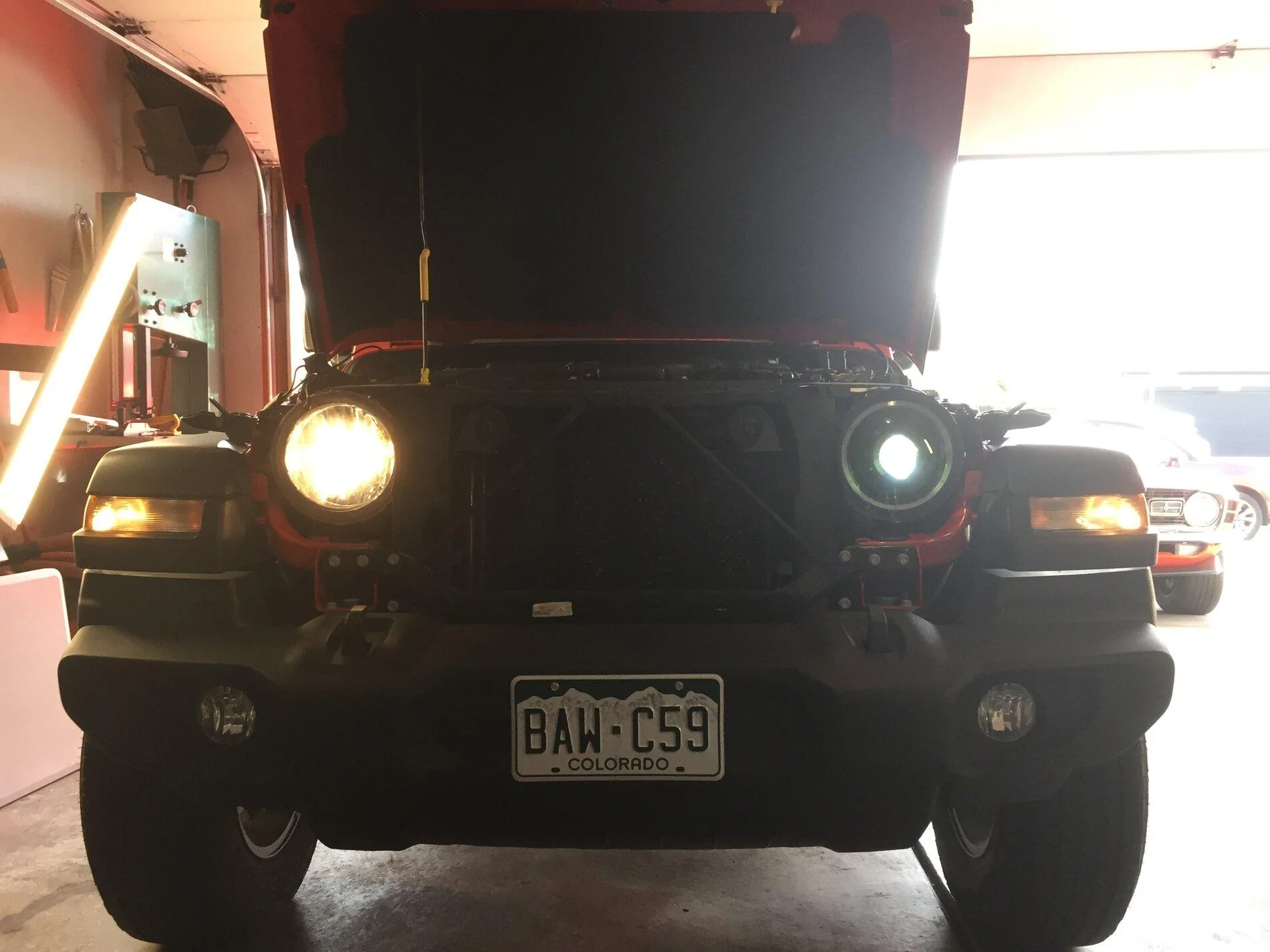 Jeep Gladiator Writeup for Oracle LED Headlight Install 024