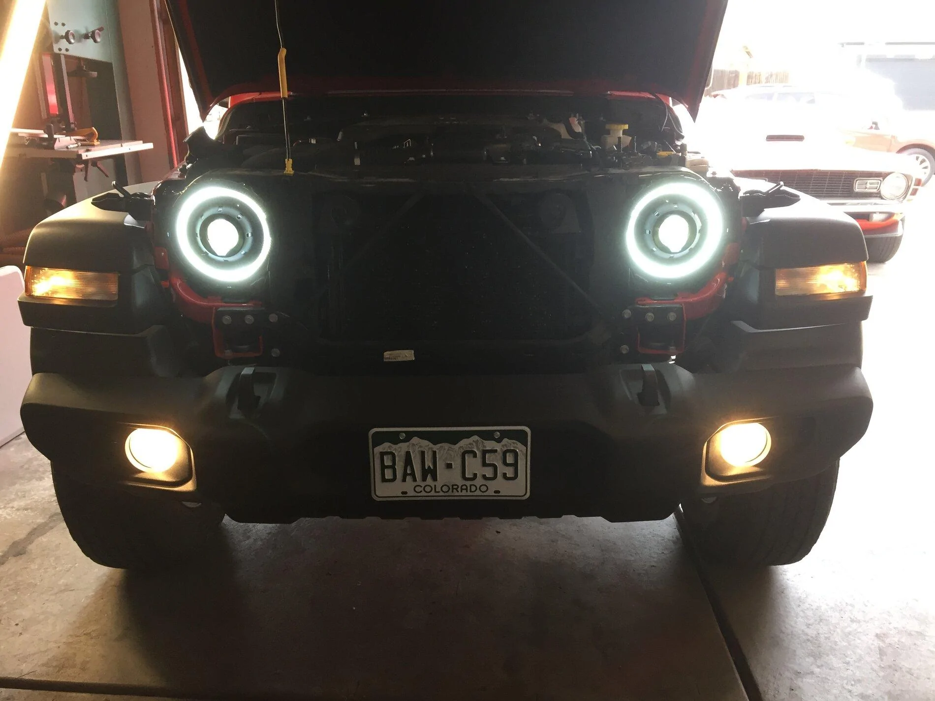 Jeep Gladiator Writeup for Oracle LED Headlight Install 026