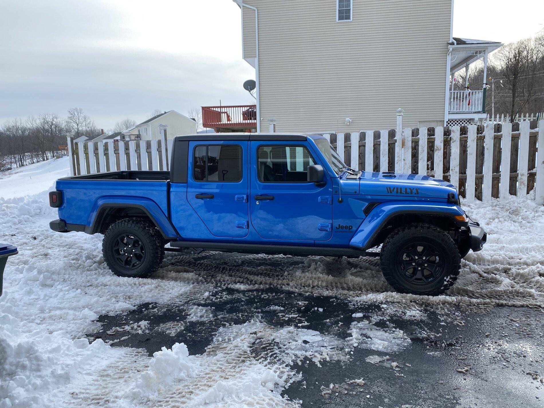 Jeep Gladiator HYDRO BLUE PEARL Gladiator JT Club 1609126120264