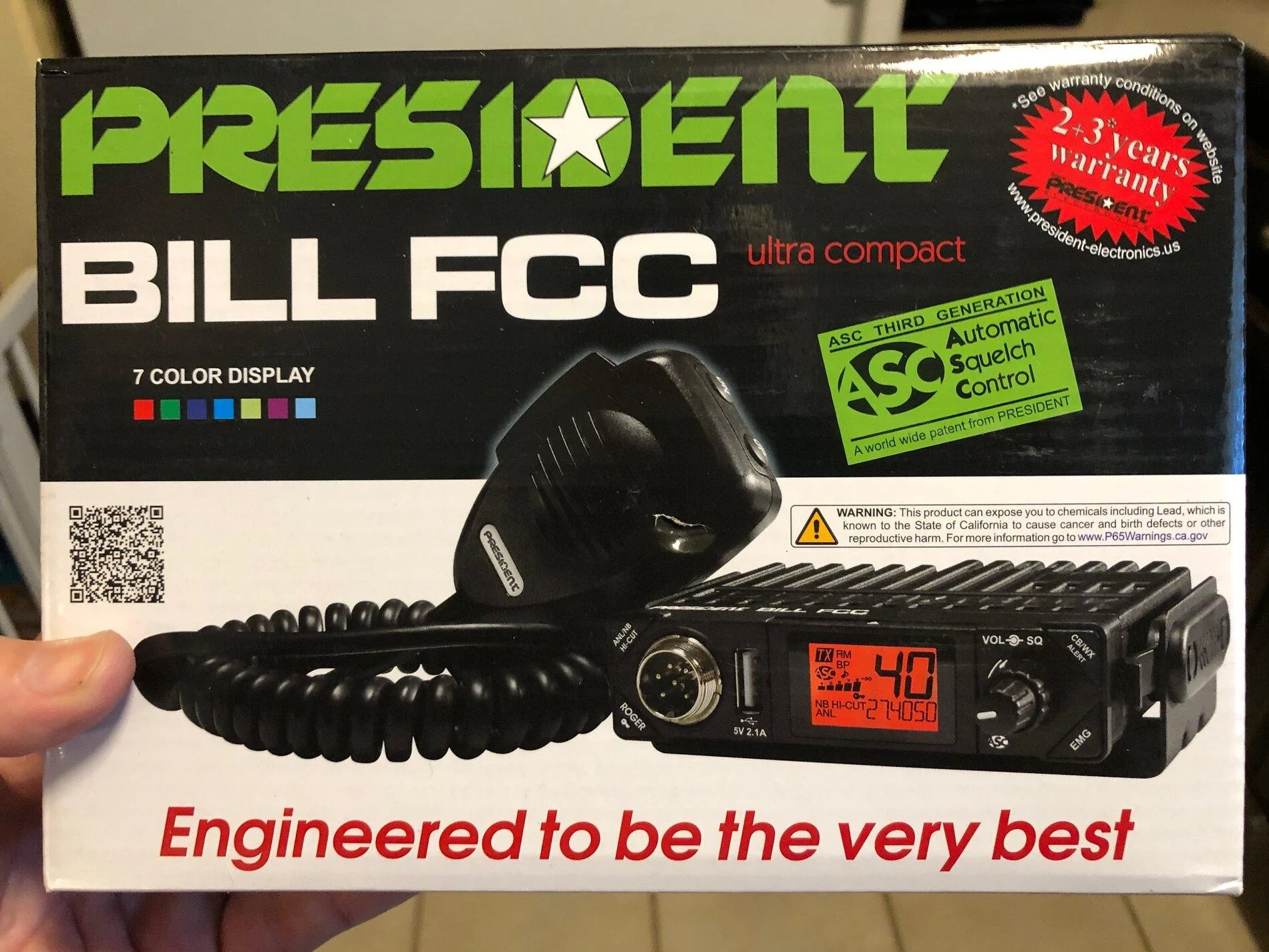 Jeep Gladiator President Bill CB Radio Install IMG_0941