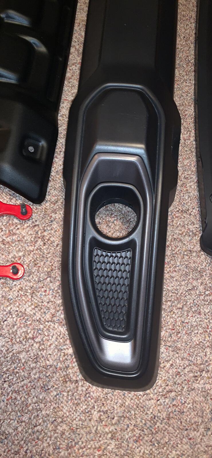 Jeep Gladiator JTR Plastic Front Bumper, Steel Skid and Hardware (no fogs) 1C0C0762-EA79-468D-883F-89DC650A6192