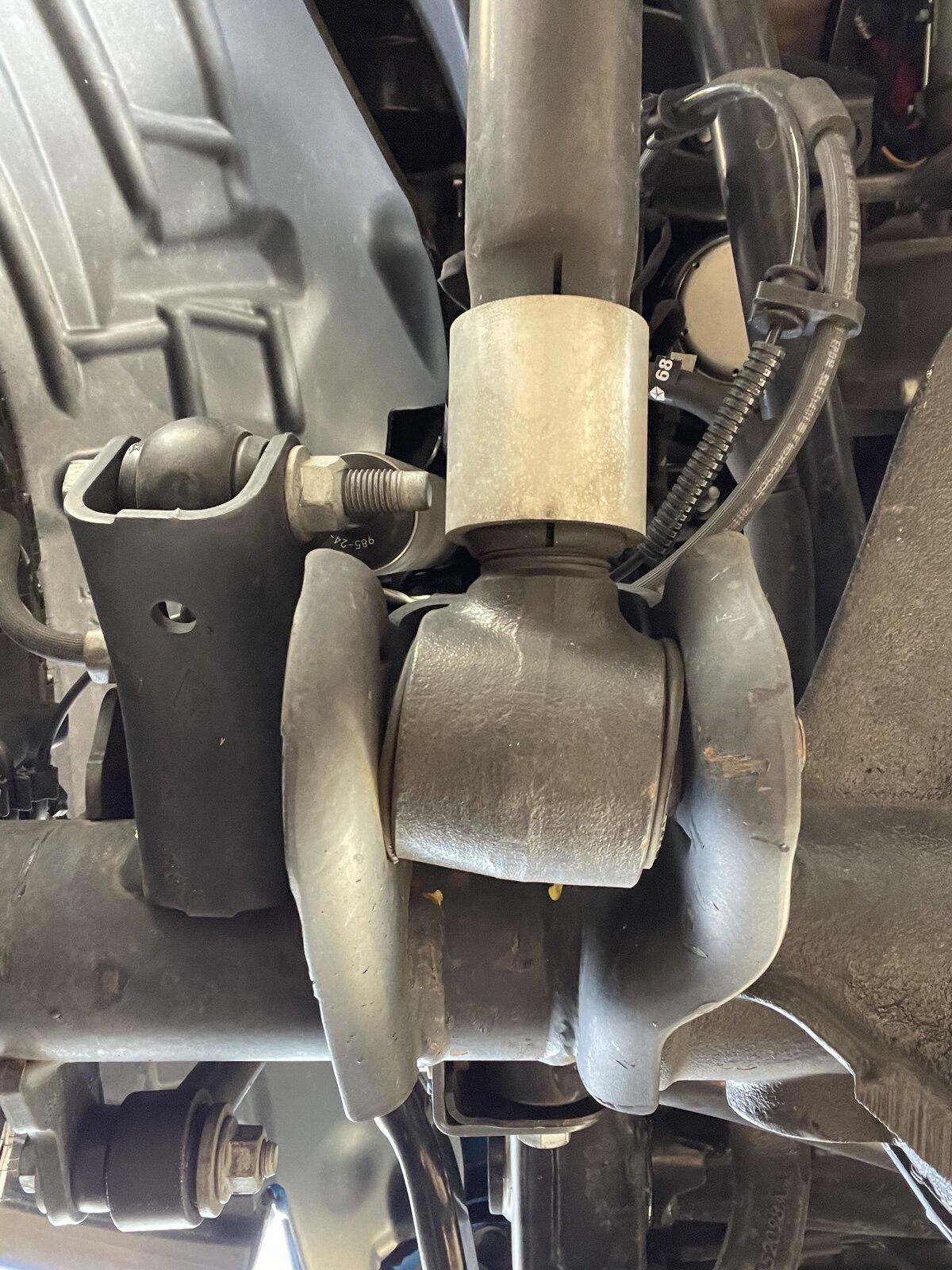 Jeep Gladiator Control arm issue/question 68E77EE1-D931-430C-A4B6-A451CC0AB6D3