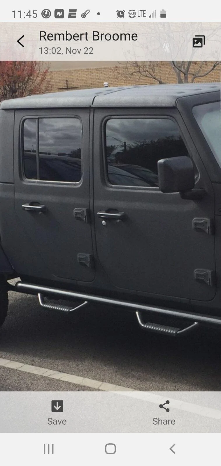 Jeep Gladiator Line-X vs Rhino vs Bullet Bed Liner Screenshot_20201229-114531_Messages