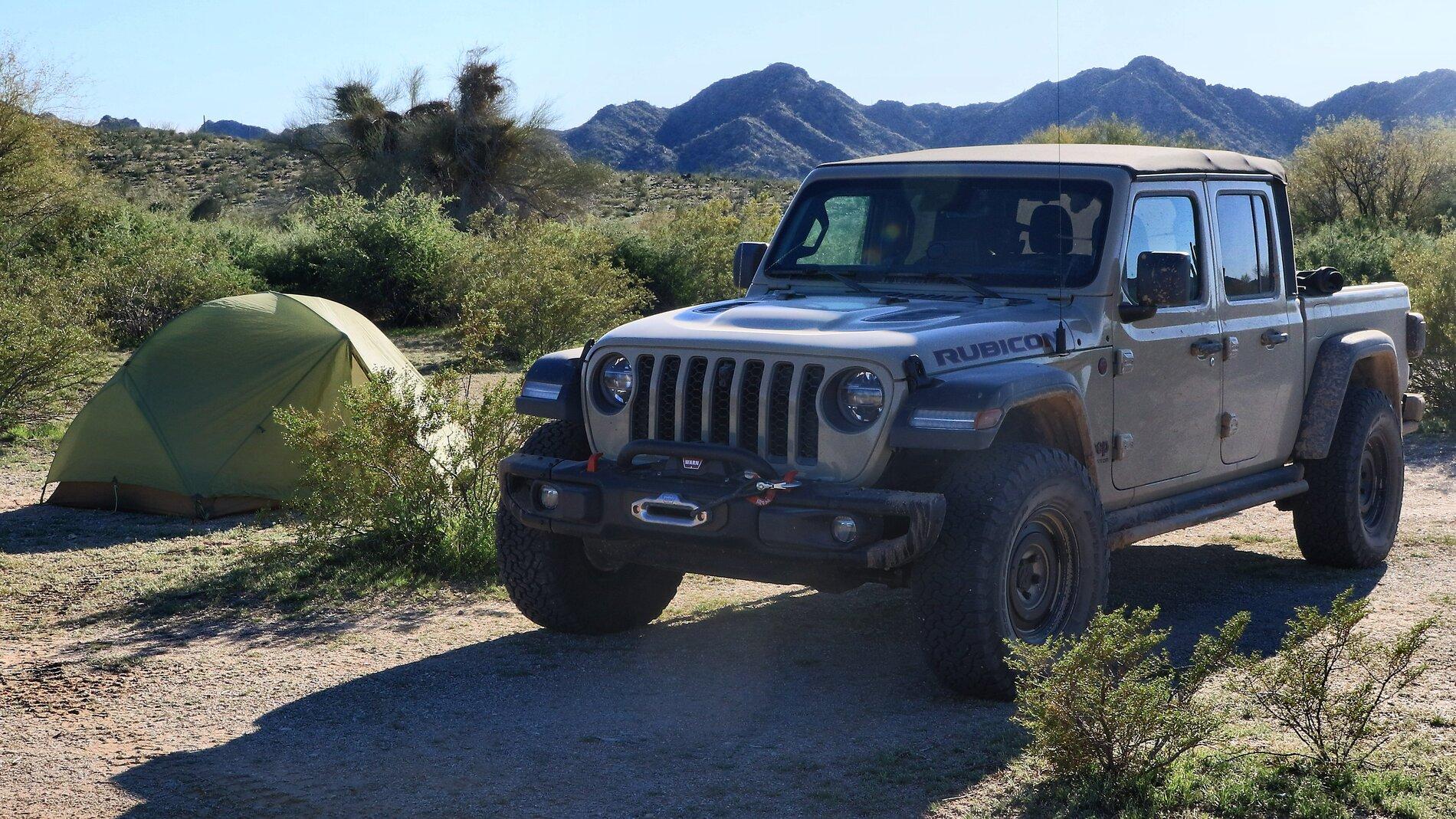 Jeep Gladiator Rock Rail Step add ons El Camino del Diablo Feb 20, 7_5968, Mark's Papago Well Cam