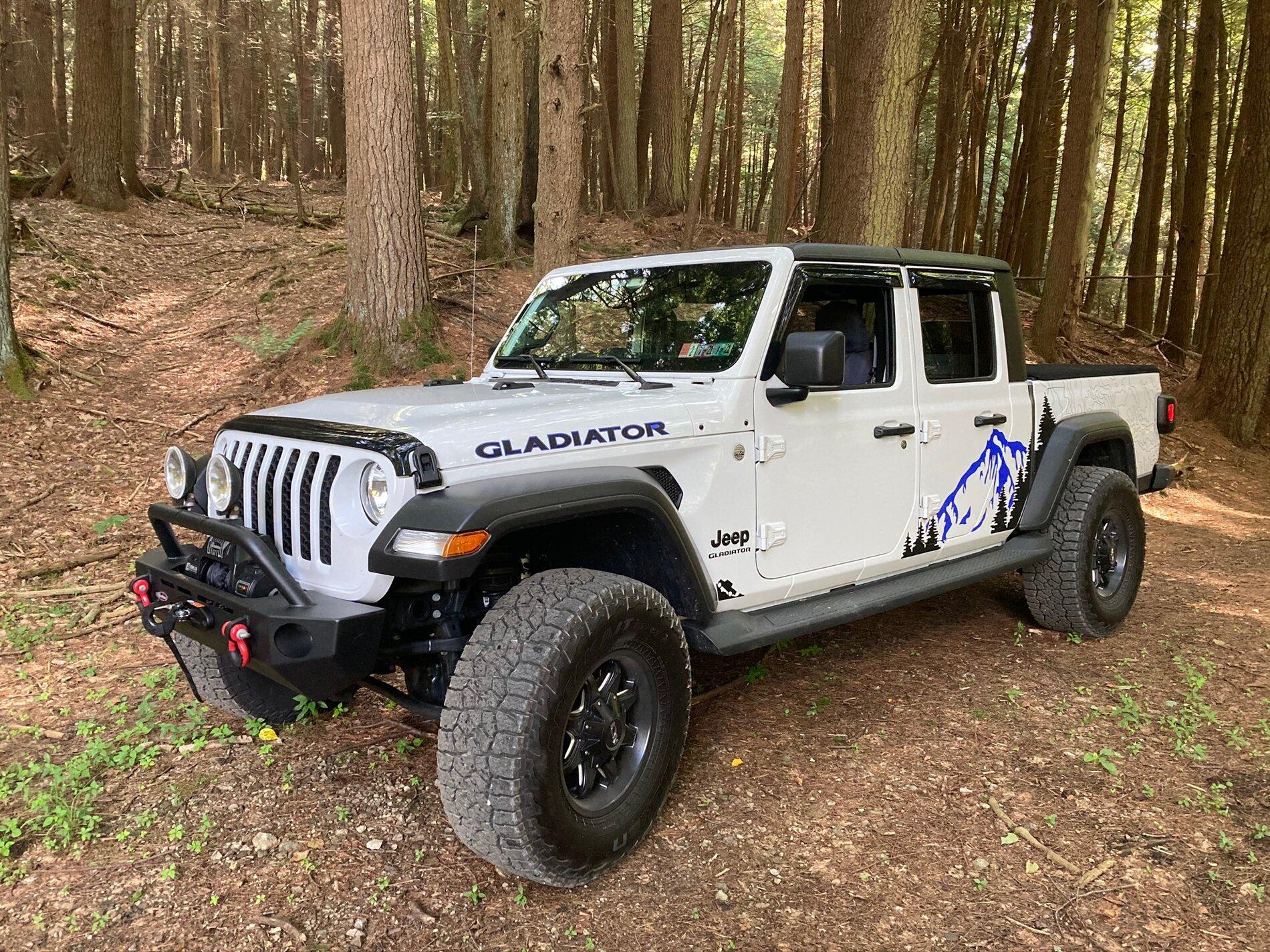 Jeep Gladiator Pic request: 2” lift and 35” Duratracs 70300FAC-3BB6-486C-BAD0-8C3A168593F3