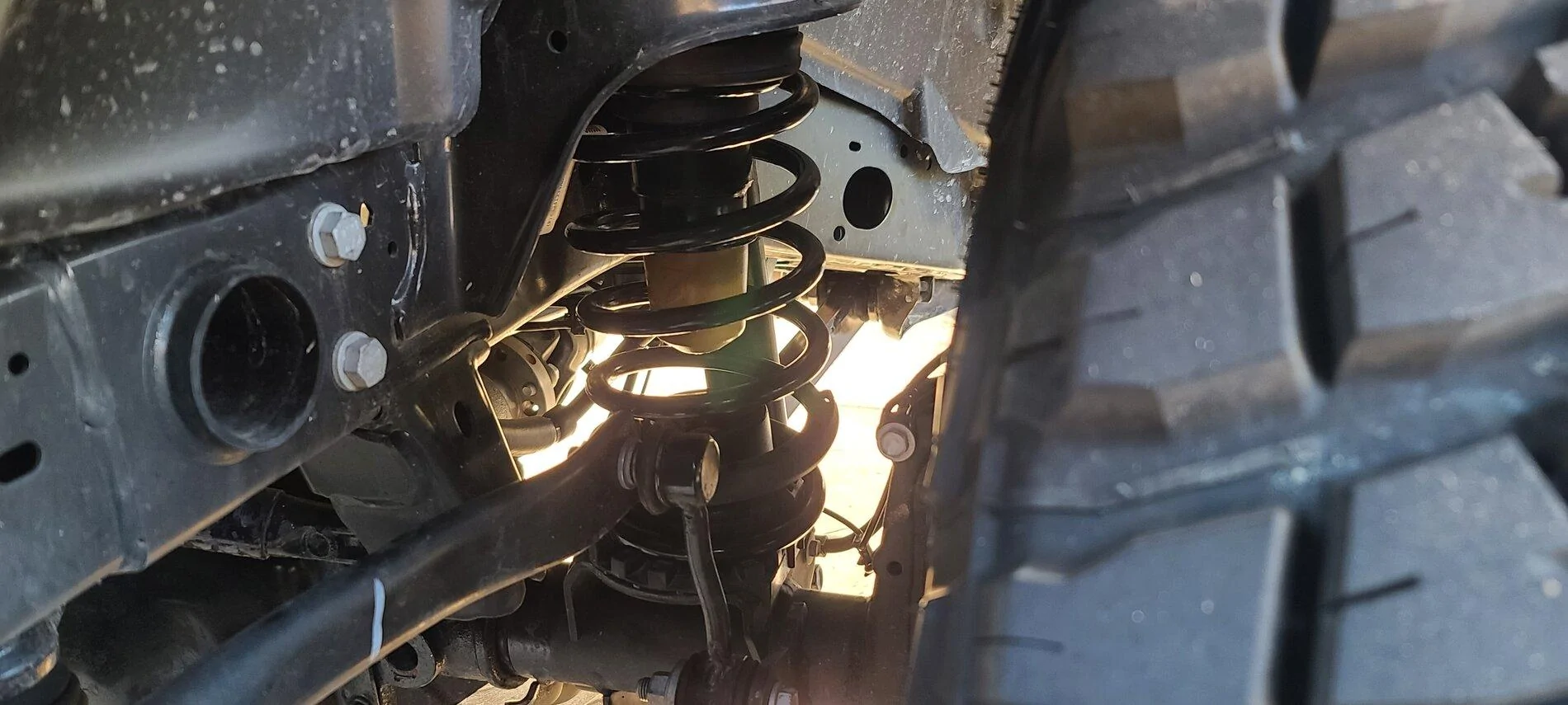 Jeep Gladiator Does a a 1.5” Spacer lift affect steering. 20201229_153232