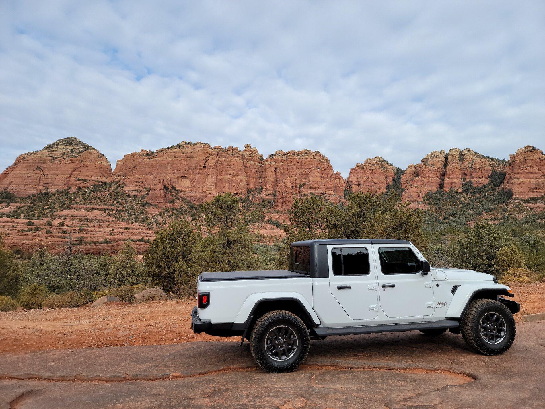 Jeep Gladiator Schnebly Hill Trail, AZ,  Badge of Honor Trail 20201229_102930_resized_1