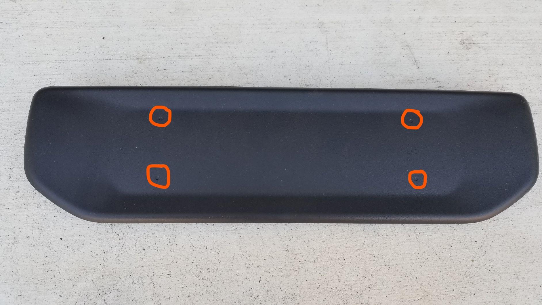 Jeep Gladiator Front Lic Plate Bracket... Does it come installed/drilled Inked20201230_102130_LI