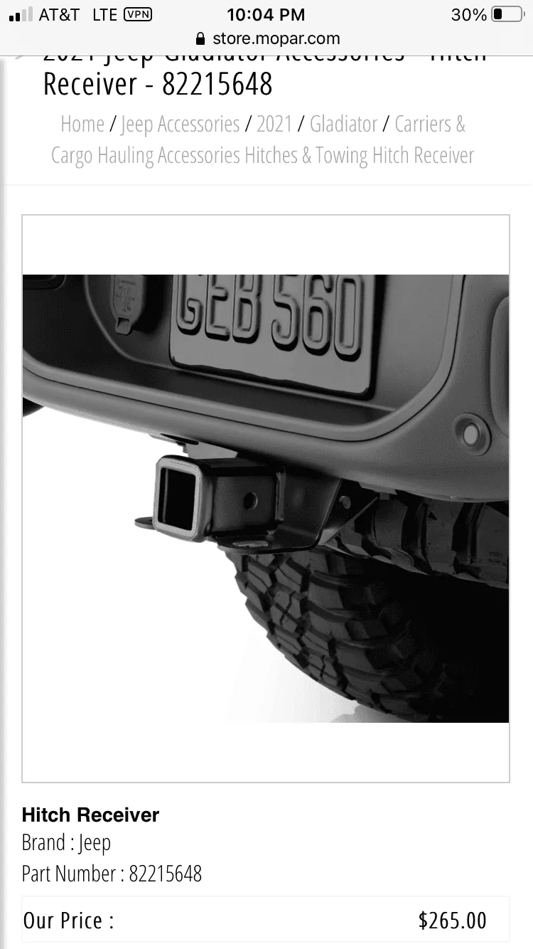 Jeep Gladiator Tow pkg ? Is it worth it? 96AC849B-7824-4A53-96CD-1D7700BAAD1A
