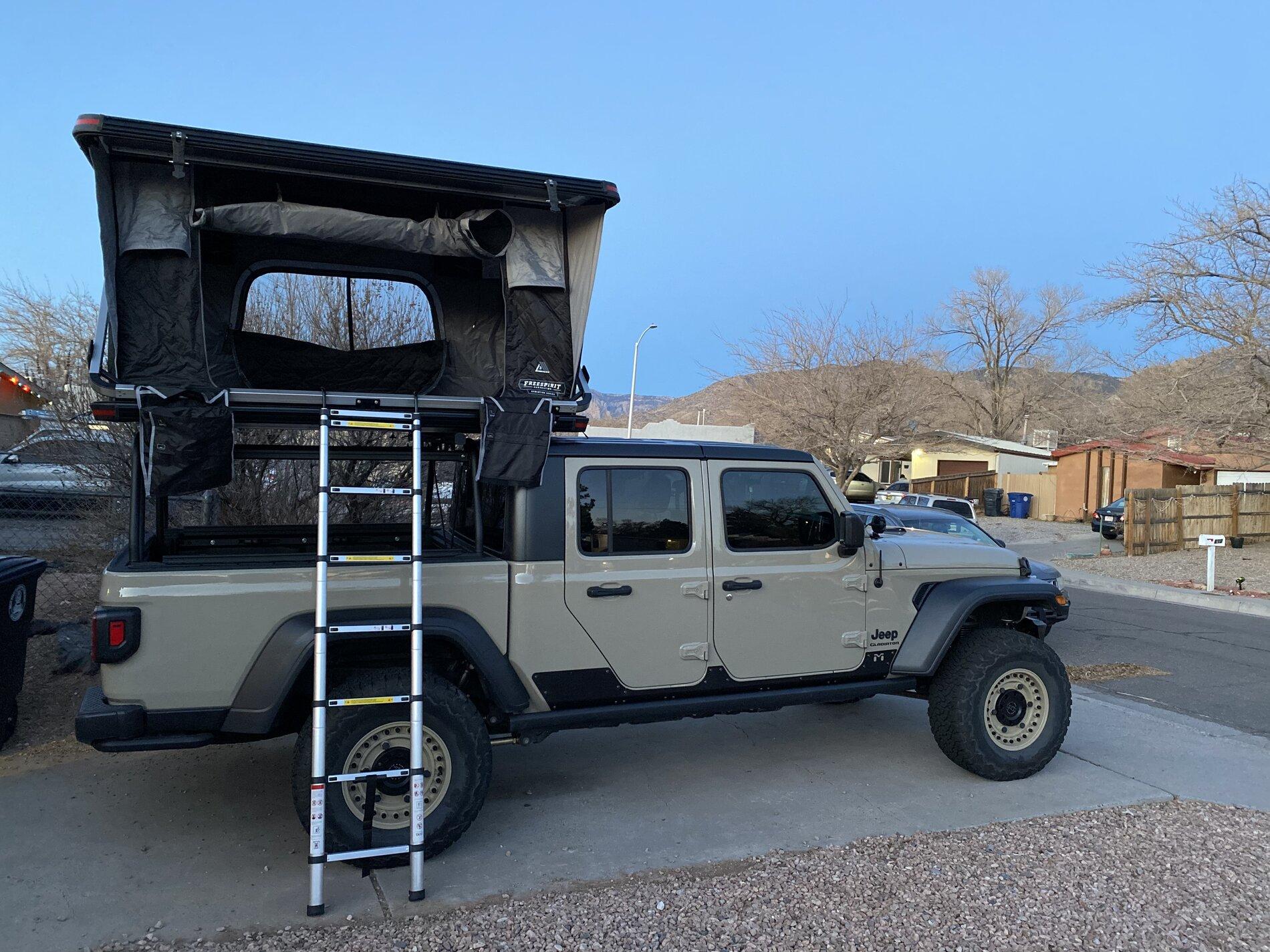 Jeep Gladiator Bed Rack w/RTT C5C5FD6F-48AB-4F93-BEED-5CEE2F235843
