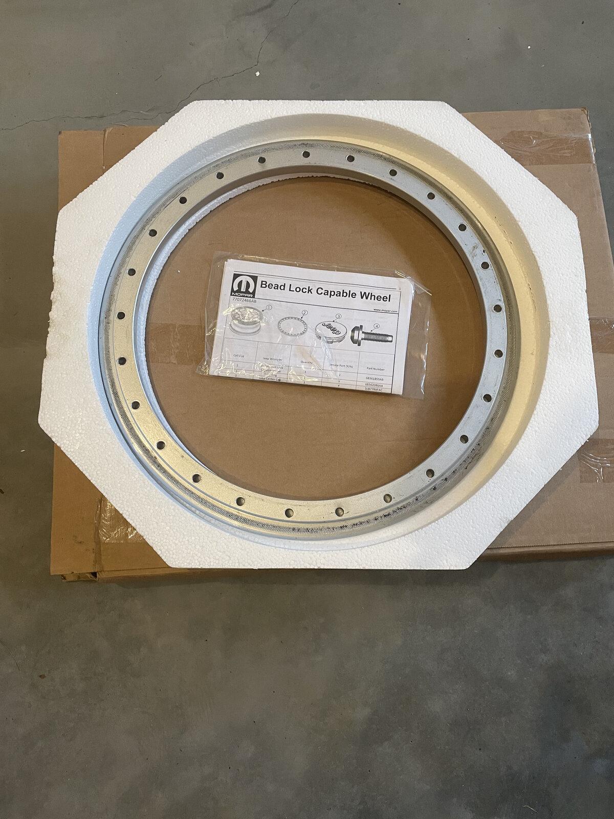 Jeep Gladiator 5 MOPAR Beadlock Rings $250 7EB4193D-BDA3-4A66-B5D1-03EA8D9F5EEF