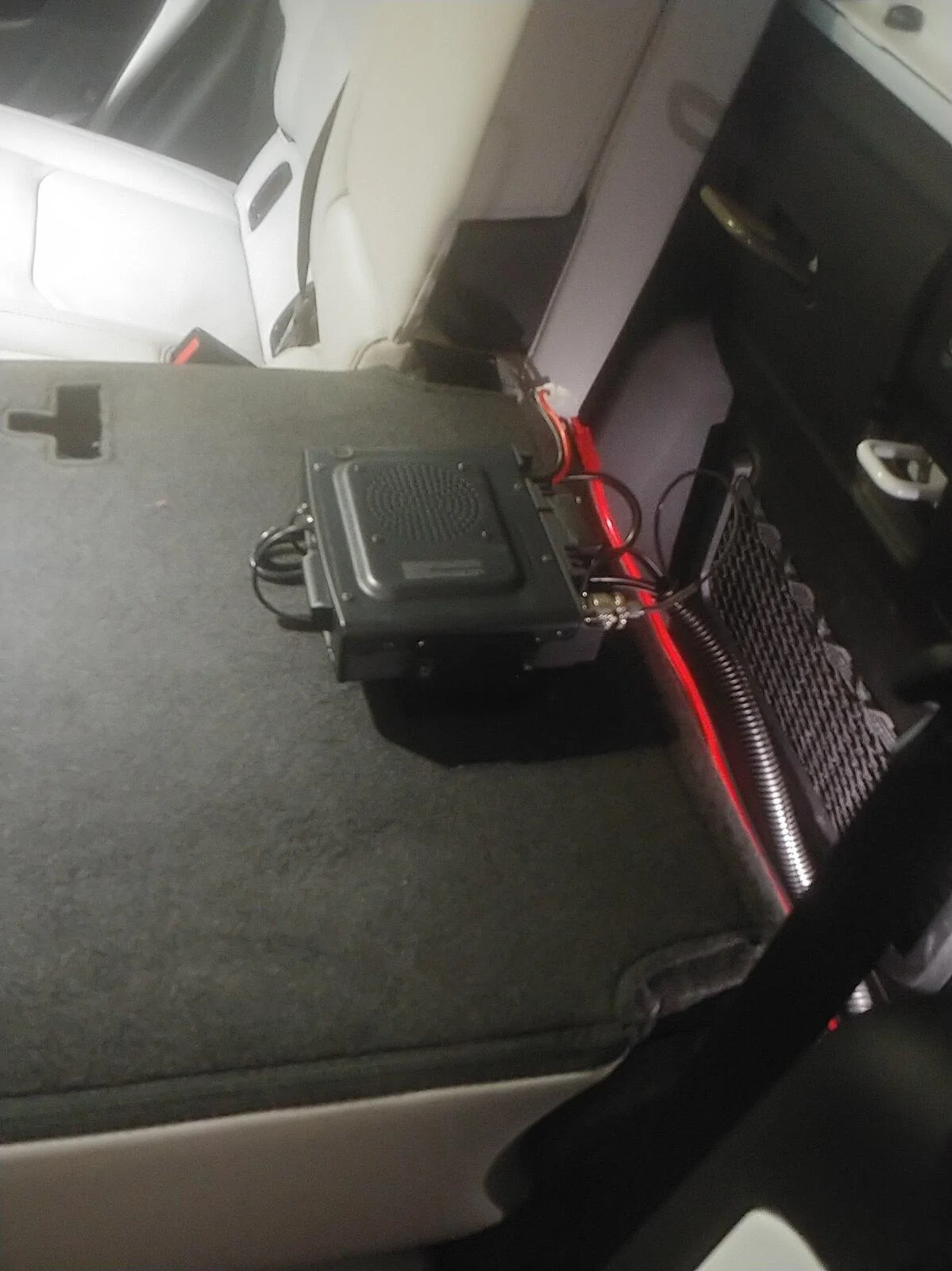 Jeep Gladiator Ham radio install ftmbackseat