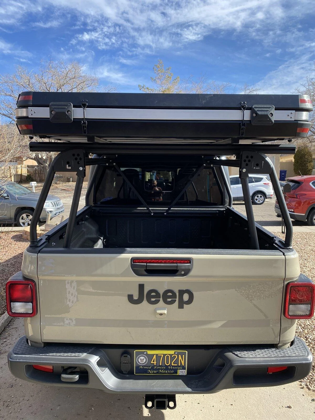 Jeep Gladiator FSR EVO Tent and Leitner Rack installed 1C4AA685-209E-4F73-925E-CDF4C8A09230