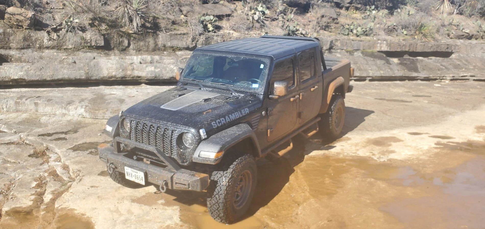 Jeep Gladiator Texas Overland Trail 20210101_133707